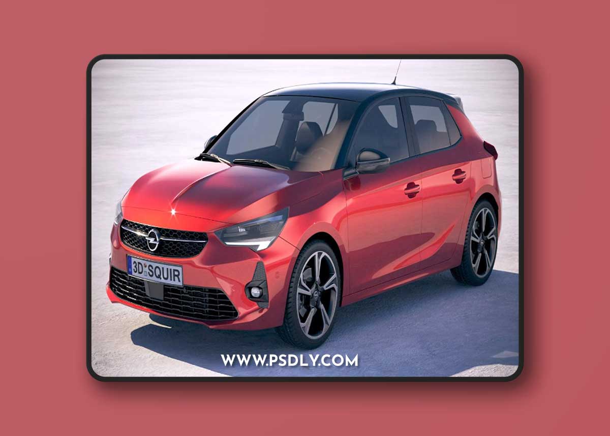 Opel Corsa 2020 by 3D Squir - 3D Model