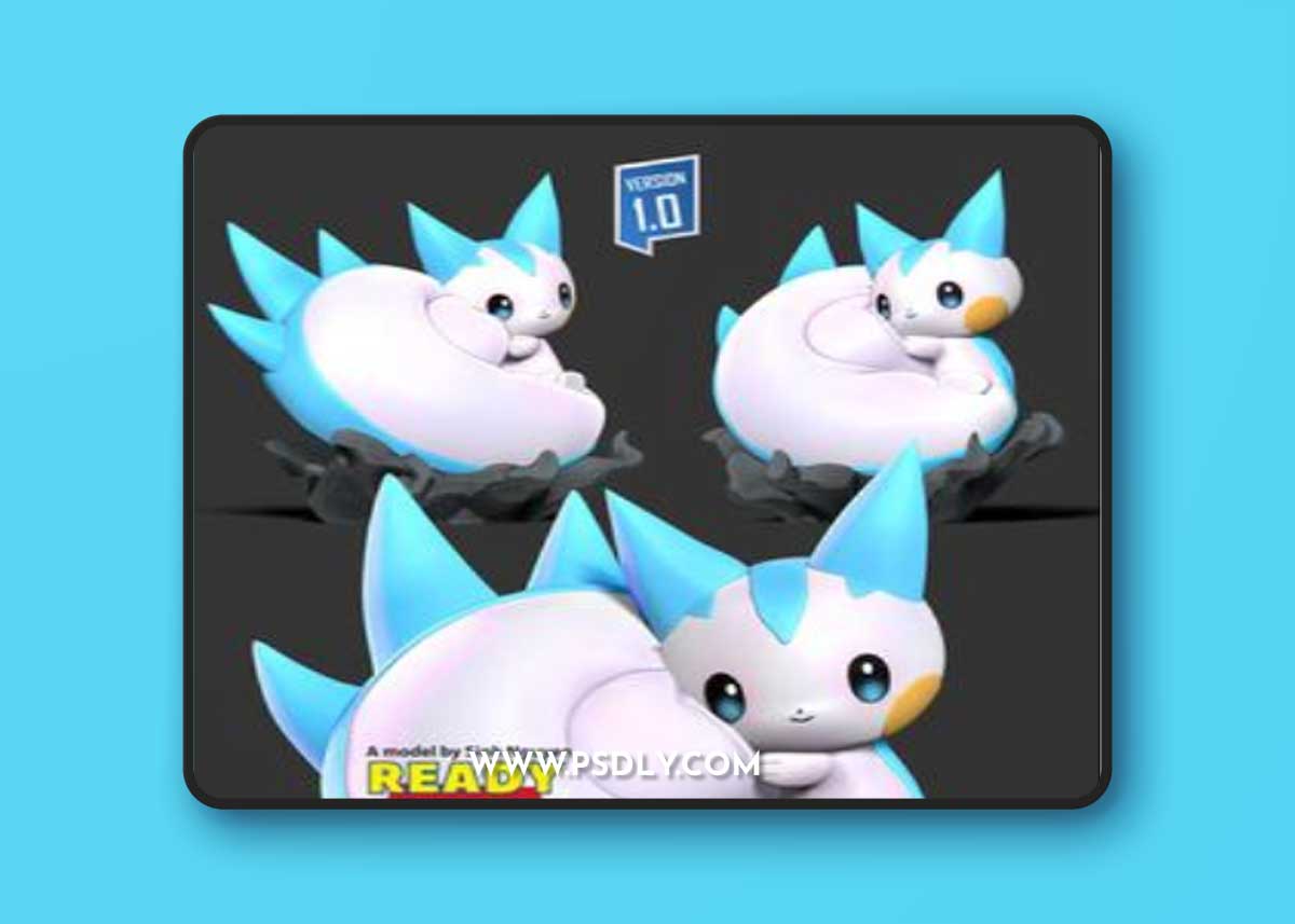 Pachirisu – Pokemon Fanart 3D Print Model