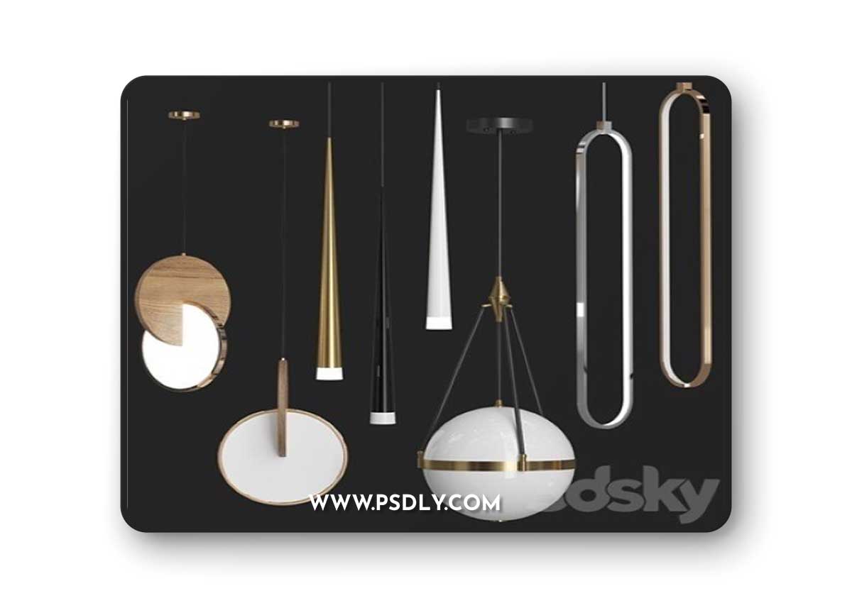 Pro 3DSky - 4 Pendants by Lampatron