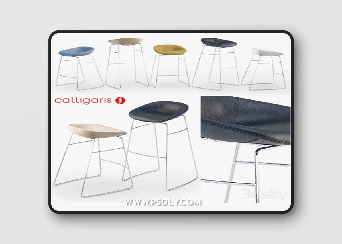 Pro 3DSky - Calligaris Palm stool