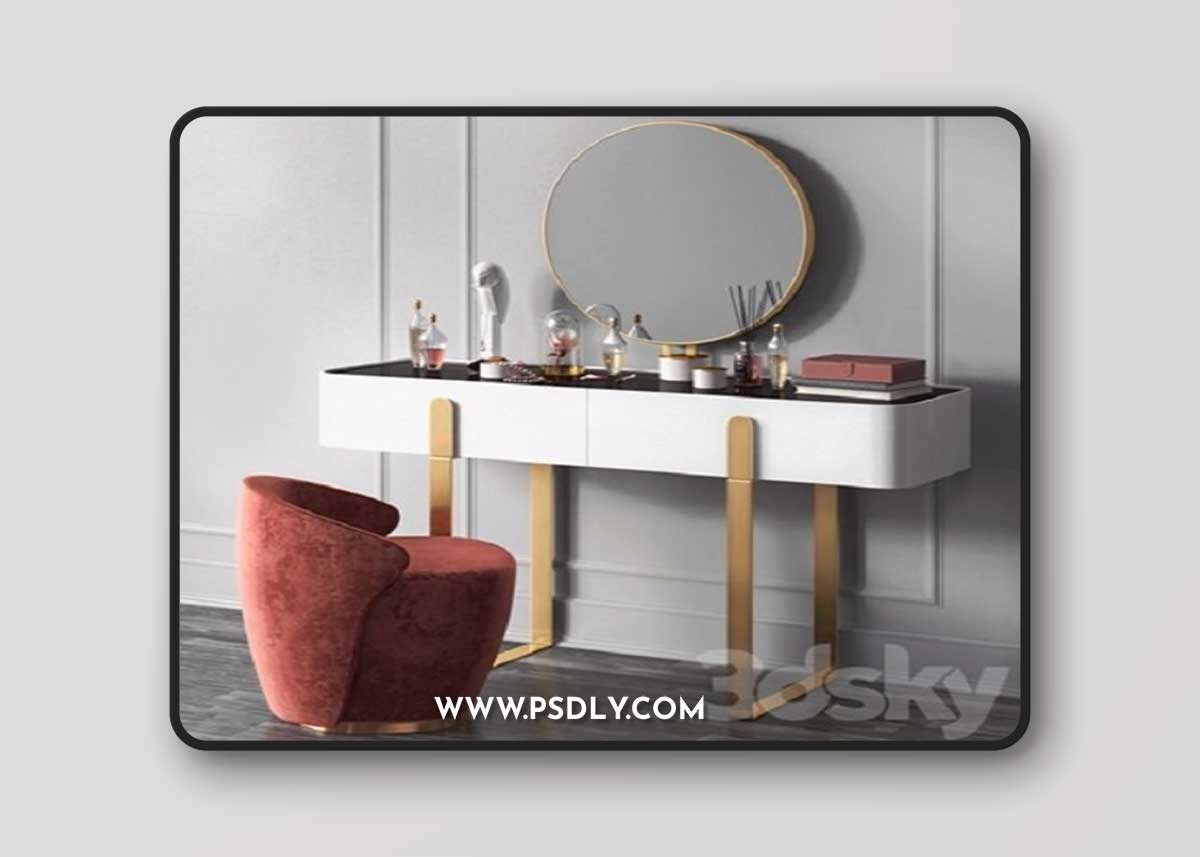 Pro 3DSky - Dressing table EDEN by Capital Collections