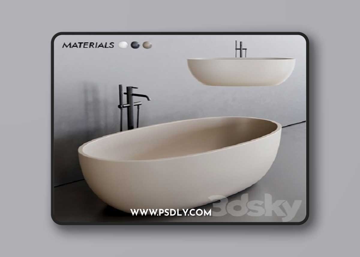 Pro 3DSky - Esedra by SDR Ceramiche Bull Bathtub