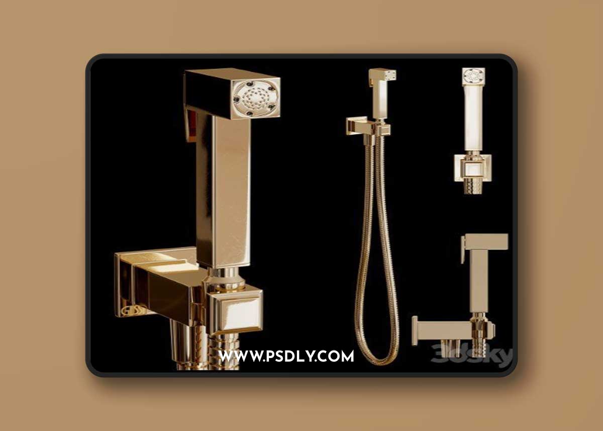 Pro 3DSky - Hygienic shower Gessi Eleganza Art. 46285