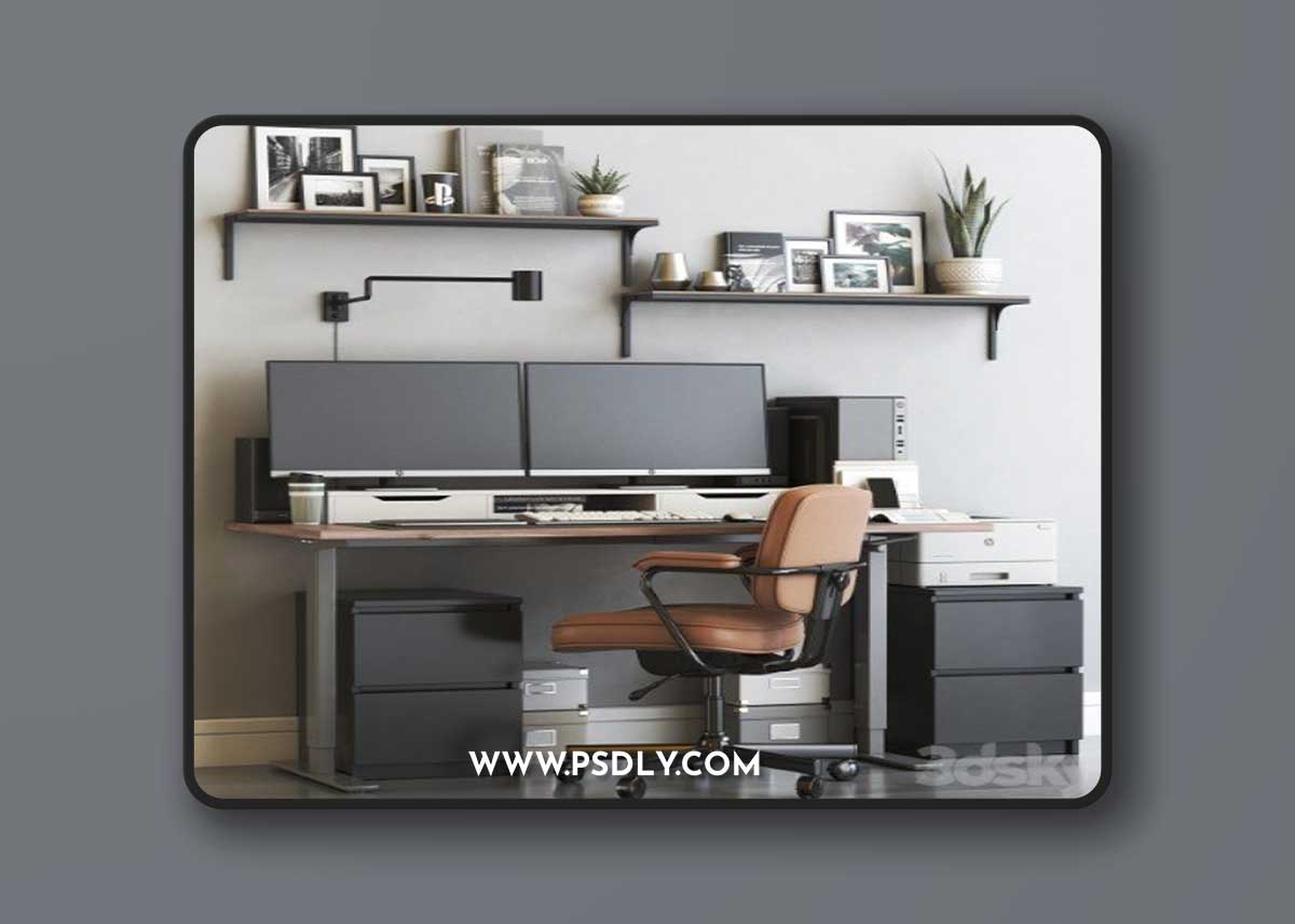 Pro 3DSky - IKEA office workplace 56