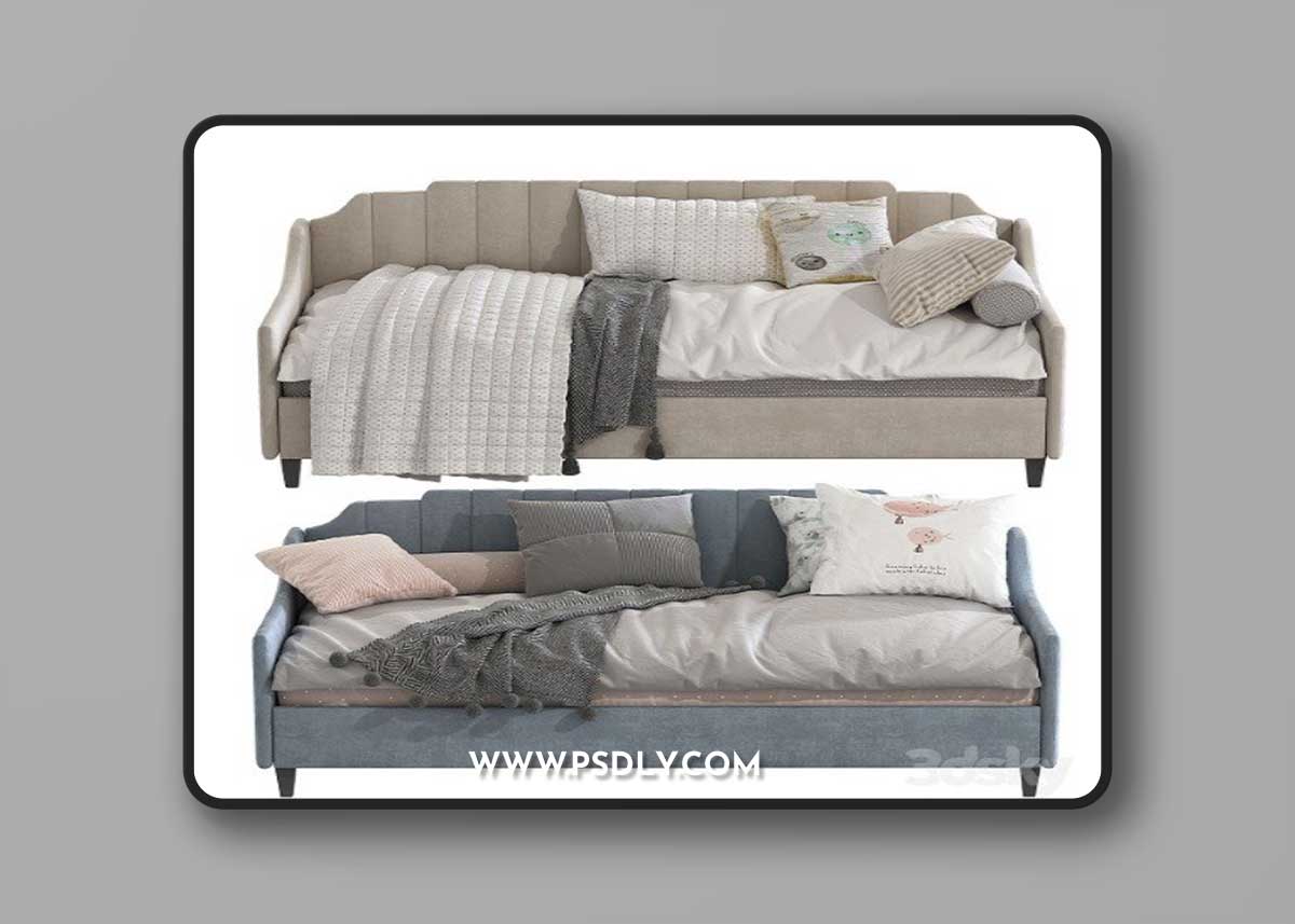 Pro 3DSky - Jolena Twin Daybed Sofa Bed