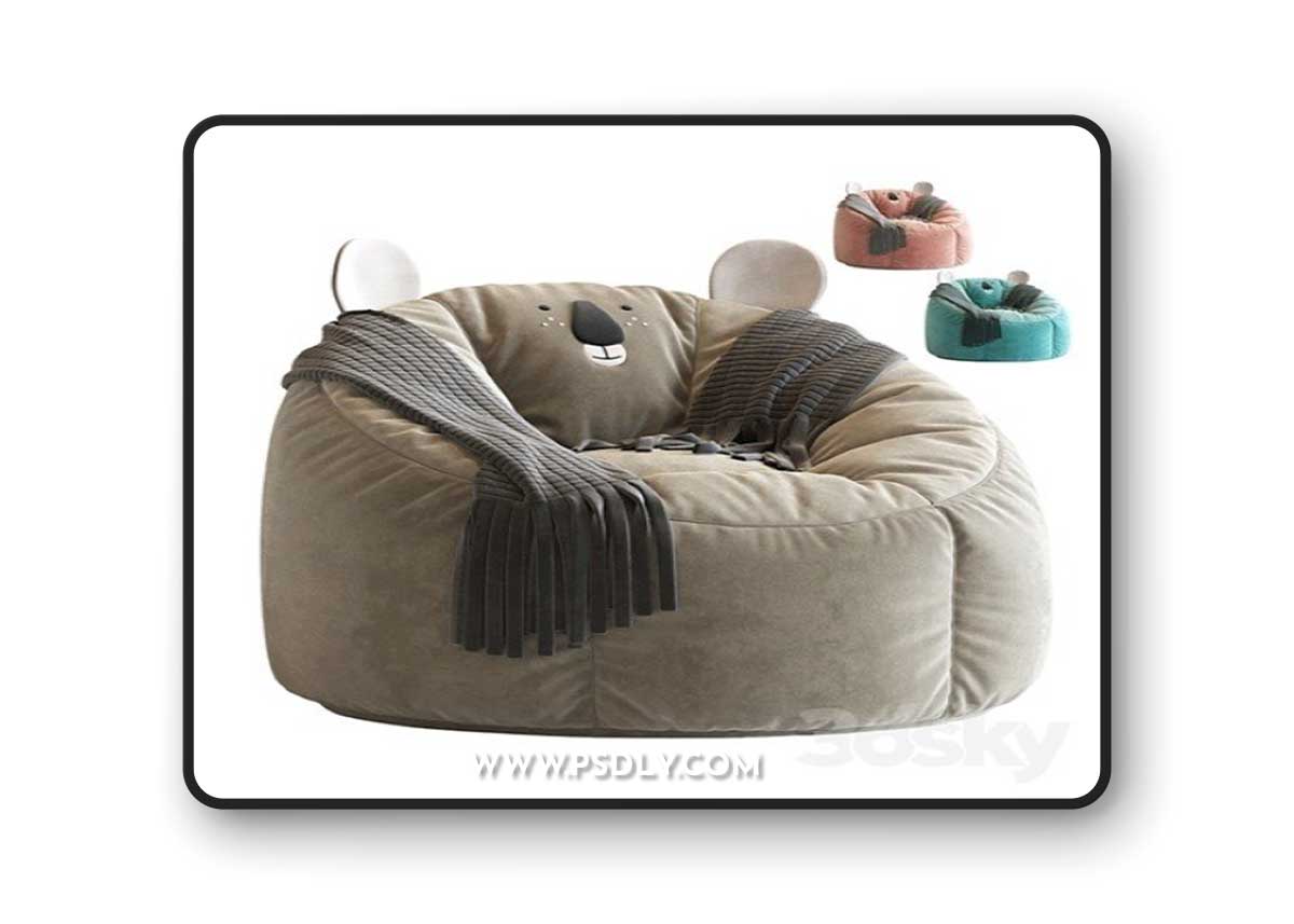 Pro 3DSky - Koala Bean Bag Chair