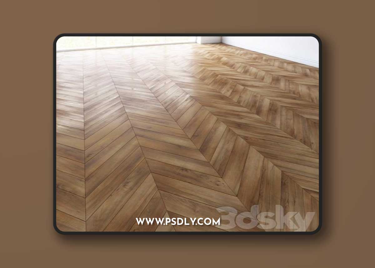 Pro 3DSky - Parquet chevron classic