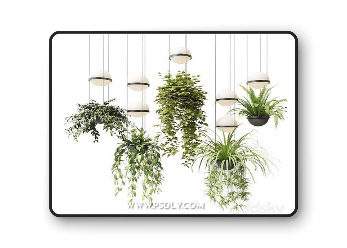 Pro 3DSky - Pendant Lamp Palma by Vibia