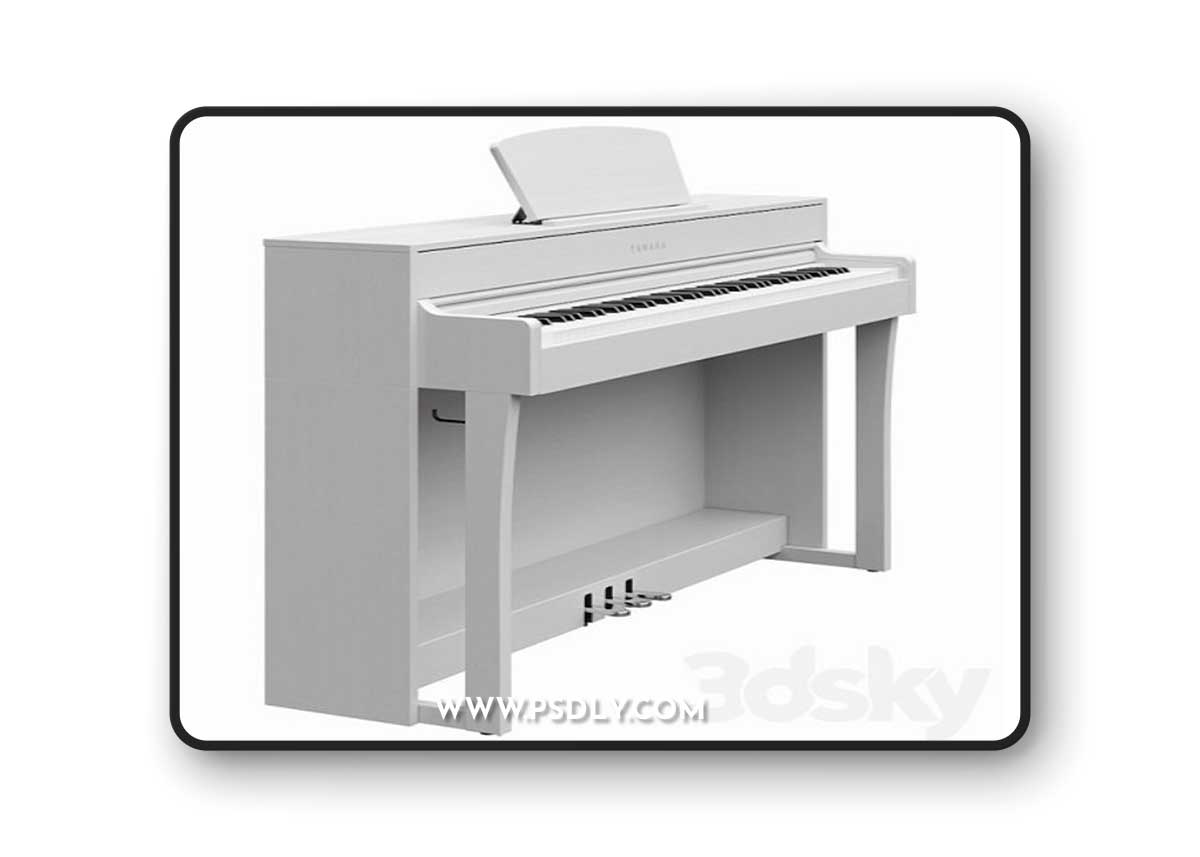 Pro 3DSky - Yamaha CLP-635 WH