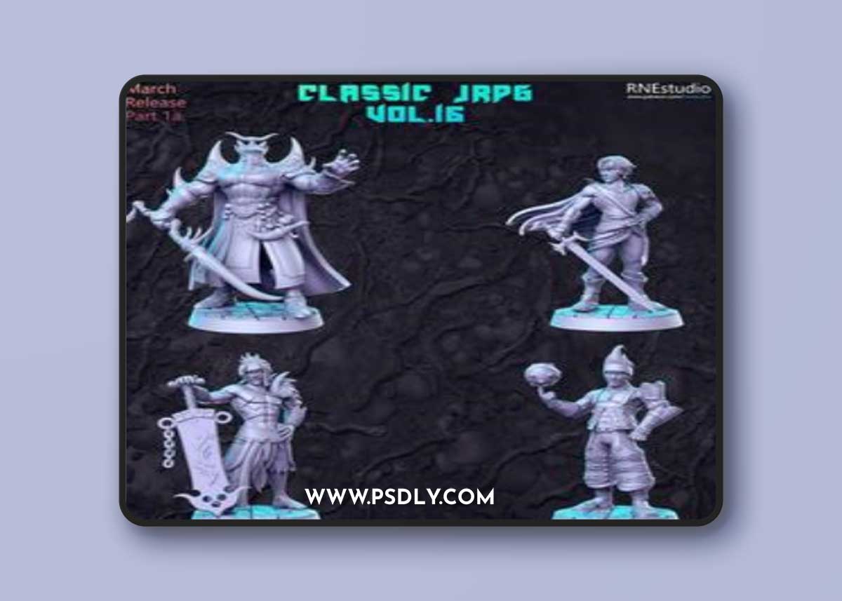 RNE Studio – Classic JRPG Vol.15 – 3D Print Model