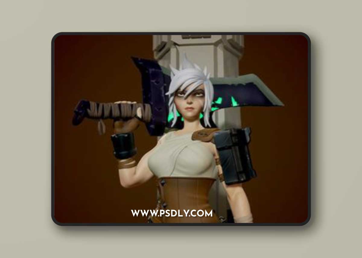 Riven League of Legends – Inaki Sculpts 3D Print Model
