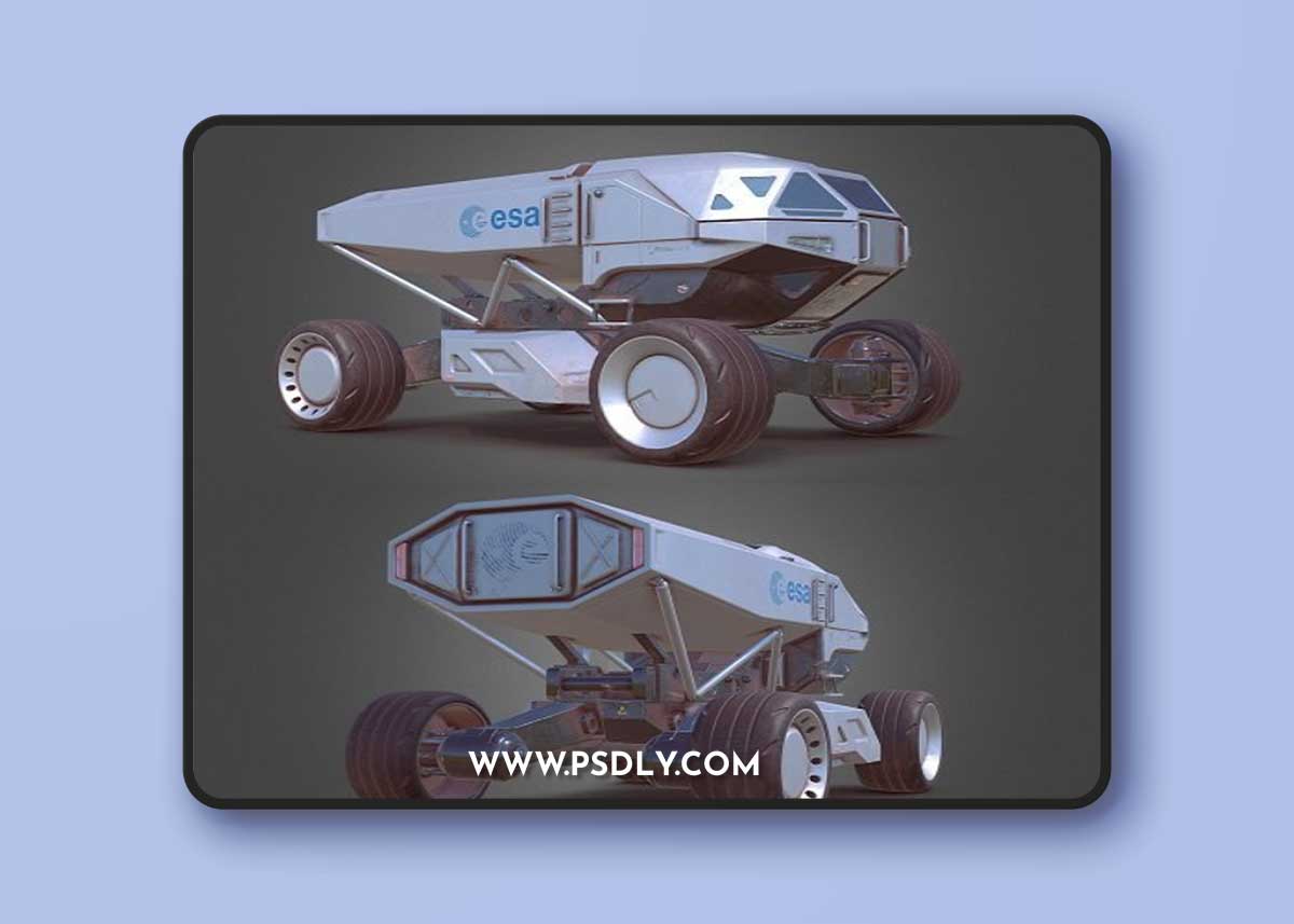 Scifi Truck 3D Model