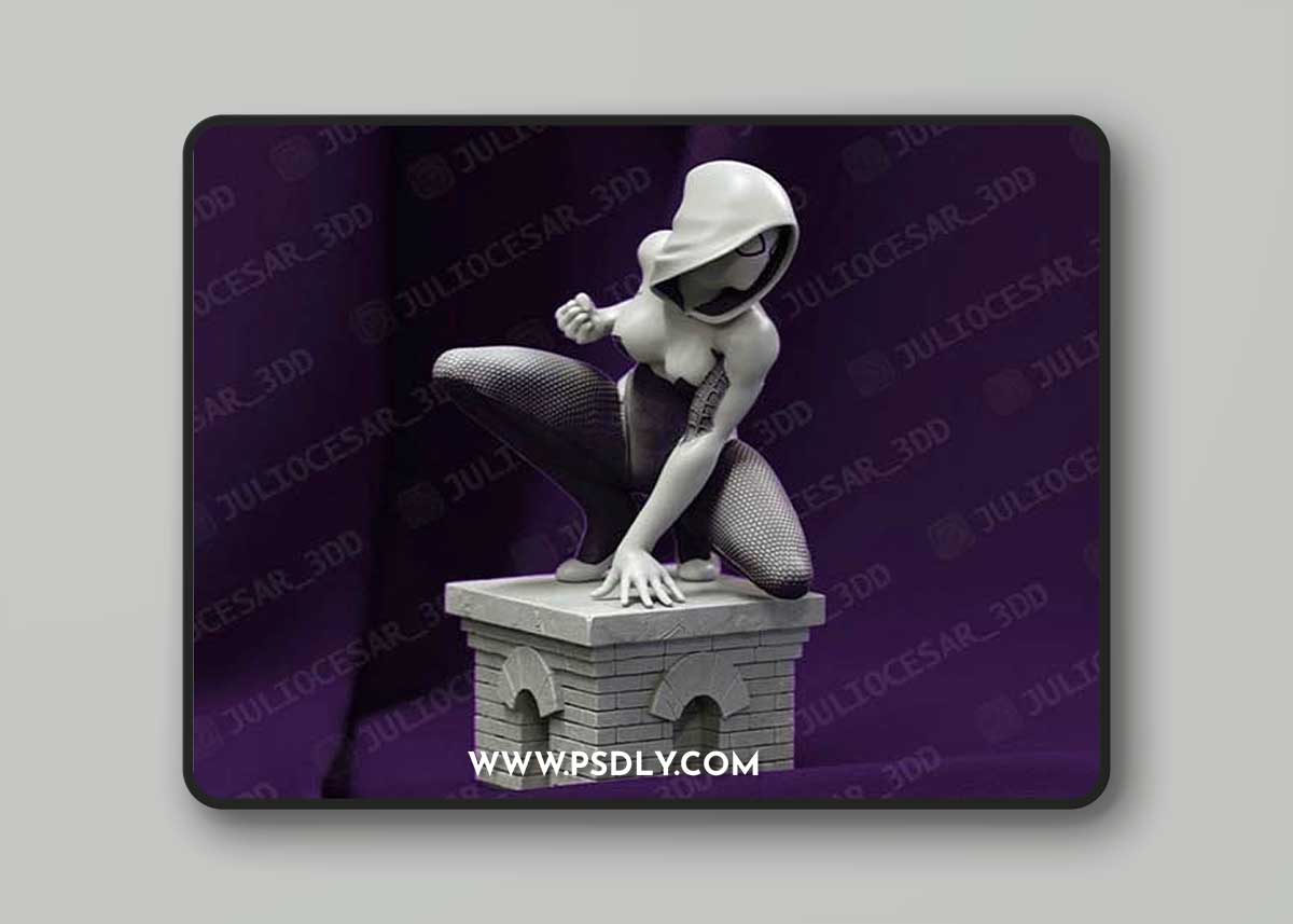 Spider Gwen - juliooka - 3D Print
