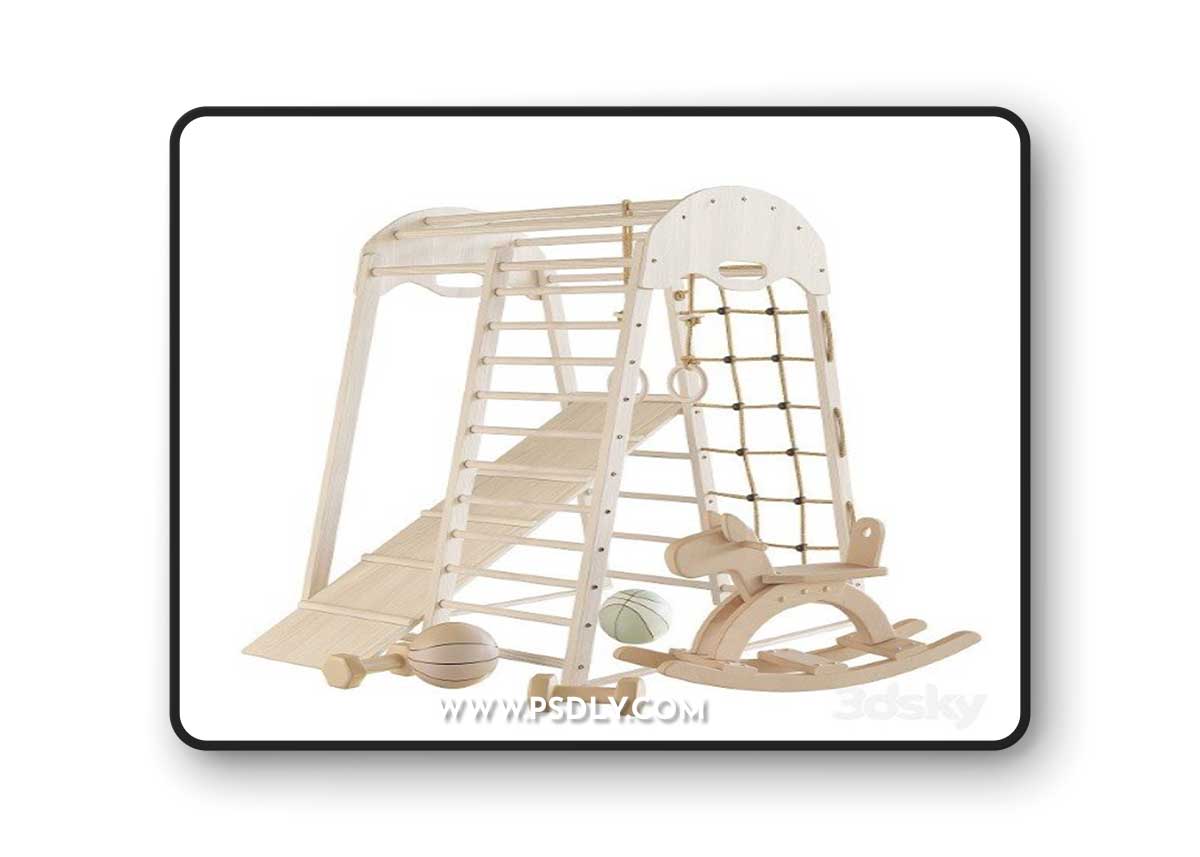 Toys and Furniture Set Vray+Corona