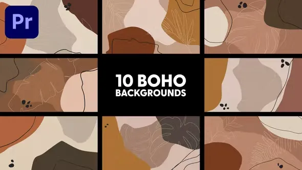 Videohive Boho Backgrounds 44440219