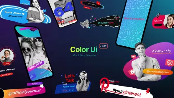 Videohive Color UI Pack 44387188