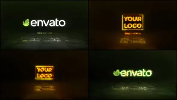 Fire Logo Animation