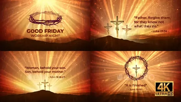 Videohive Good Friday Easter Worship Opener 44461995