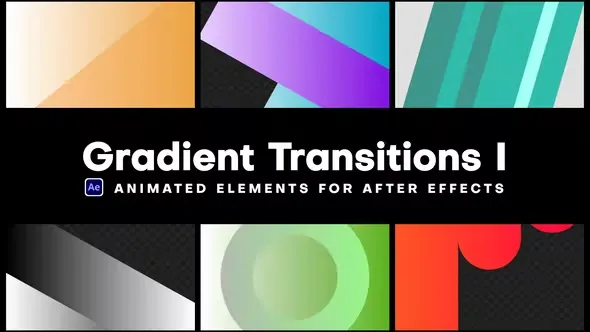 Videohive Gradient Transitions I 43803980