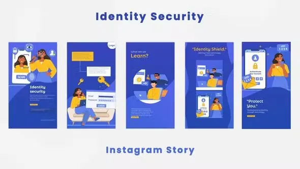 Videohive Identity Security Instagram Story 44335111