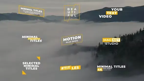 Videohive Minimal Titles 44452849