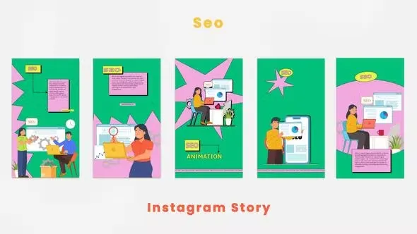 Videohive SEO Strategy Instagram Story 44420397