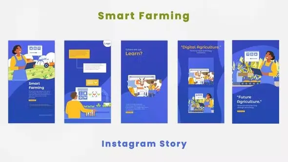 Videohive Smart Farming Instagram Story 44334998