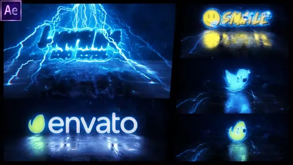 Thunder and Lightning Logo Reveal