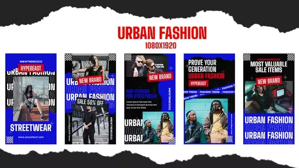 Videohive Urban Fashion Streetwear Instagram Story 42902841
