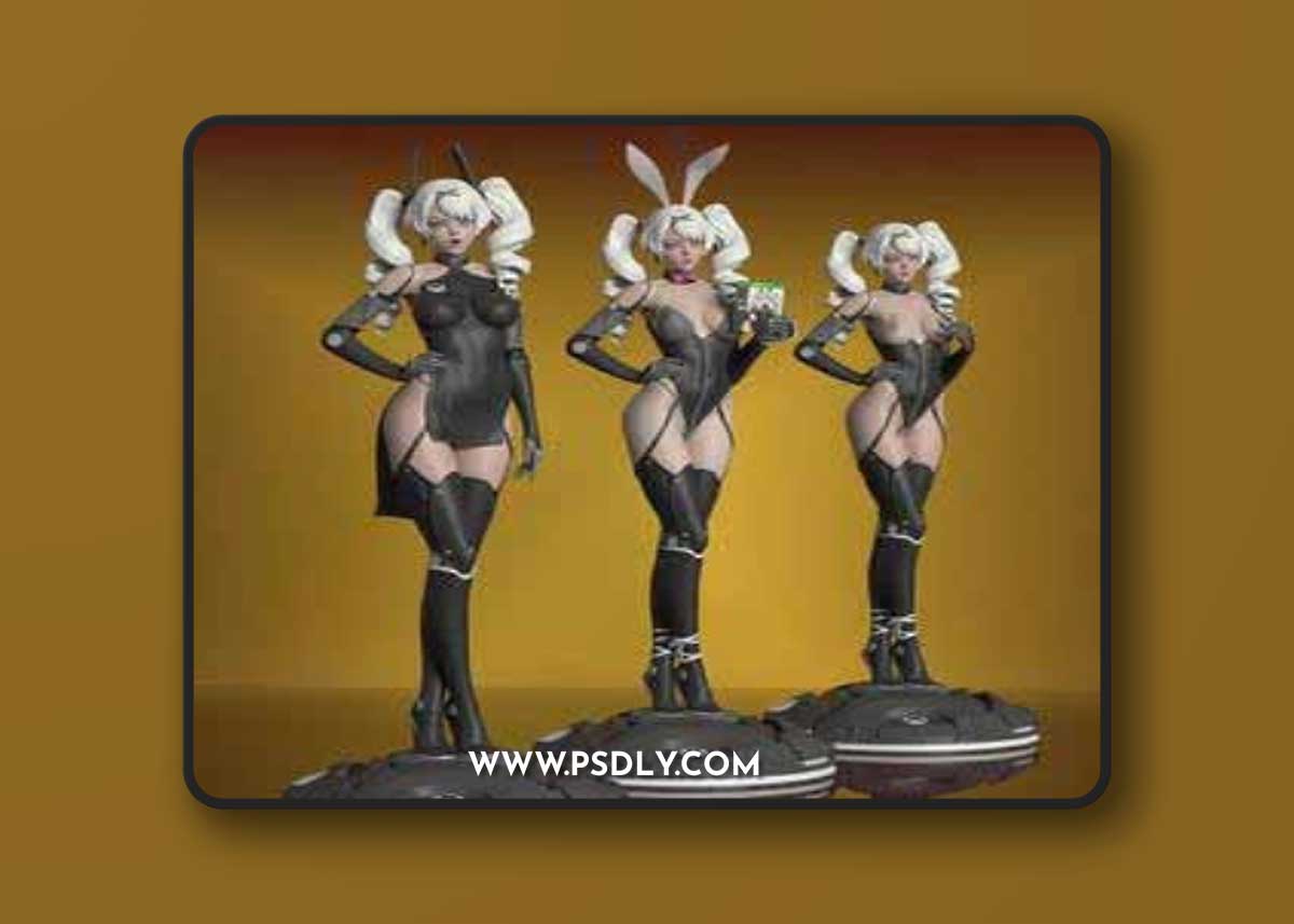 XBox Girl (NEW) – 3D Print Model