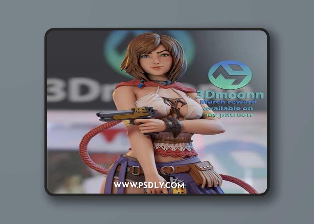 Yuna - 3Dmoonn - 3D Print