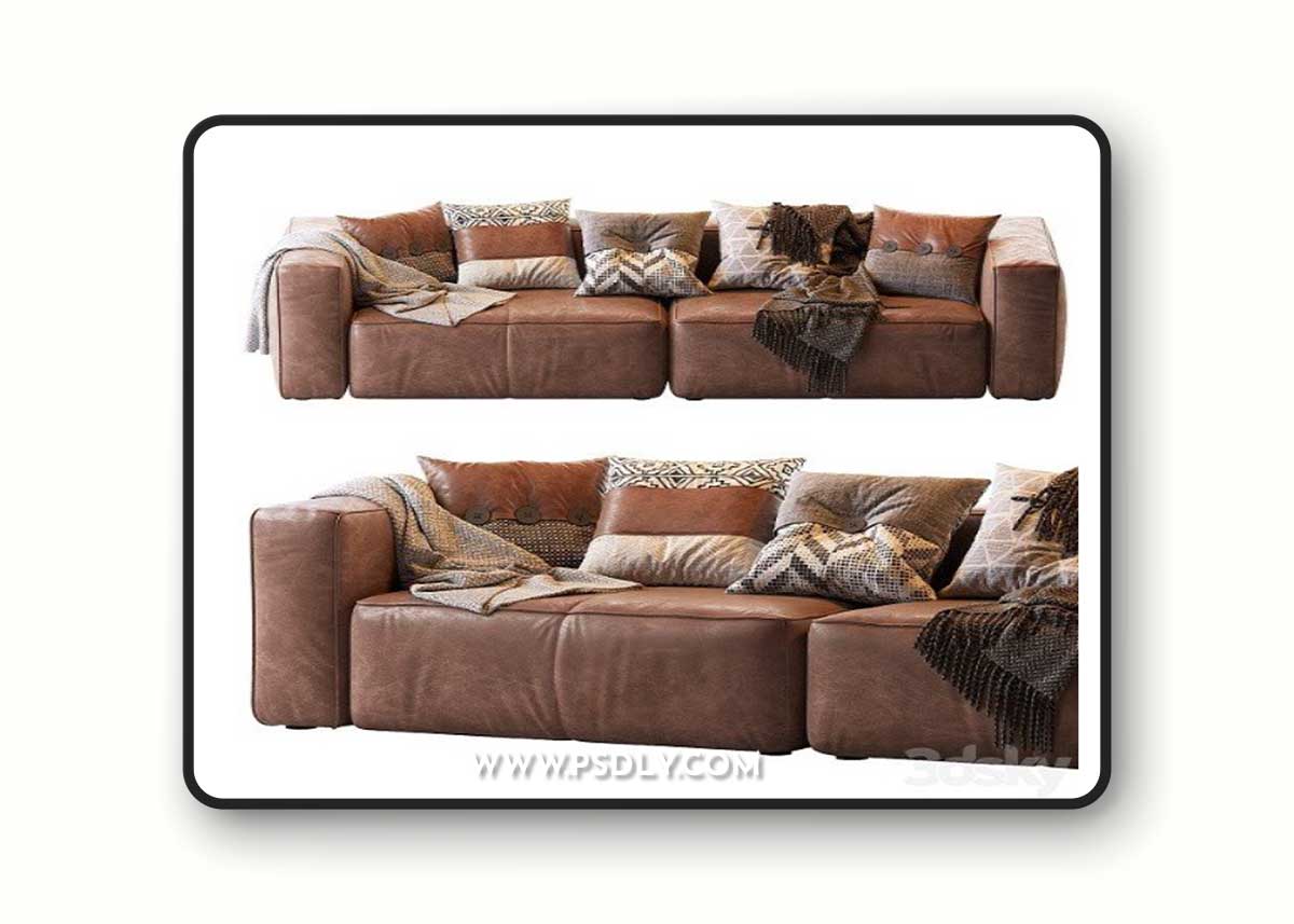 Мello Taos Brown Right Arm Corner Sectional | Corona