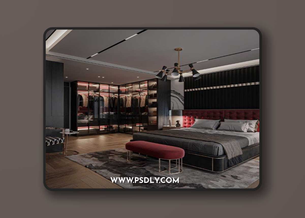 3D Bedroom Interior By Truong Hoa