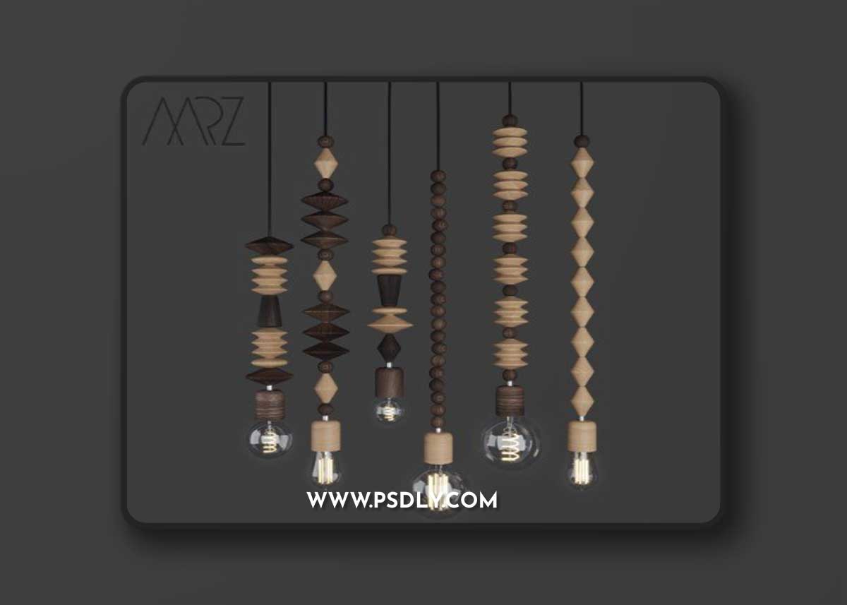 A set of lamps from Marz Dezigns 1