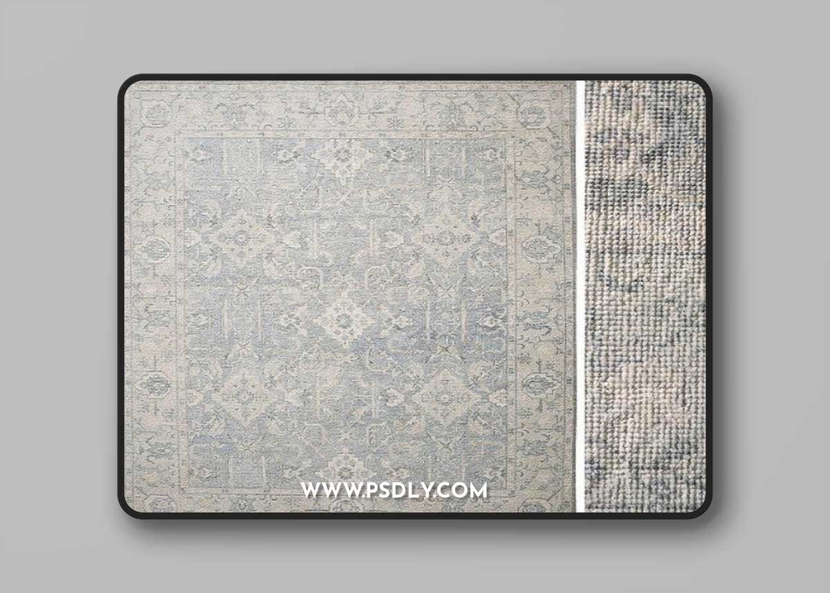 Allegra Hand Knotted Wool Rug
