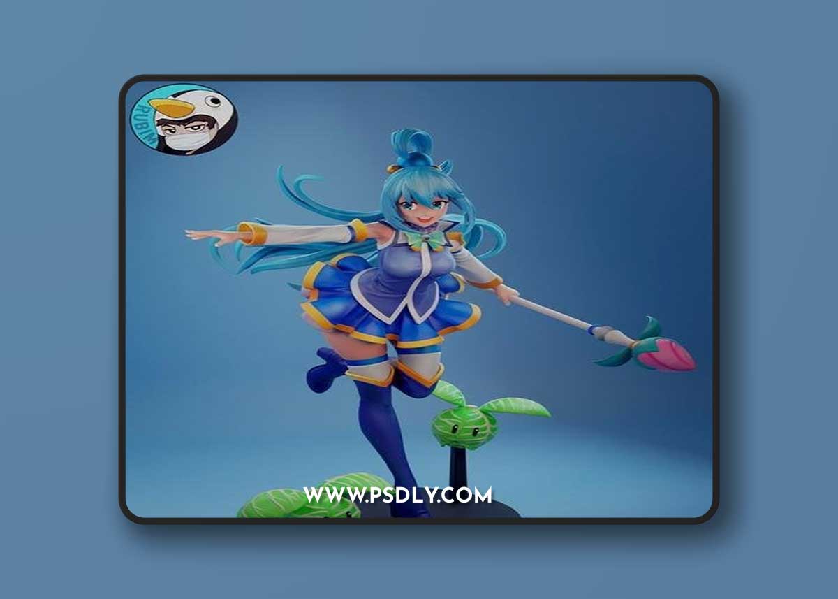 Aqua - KonoSuba – 3D Print Model