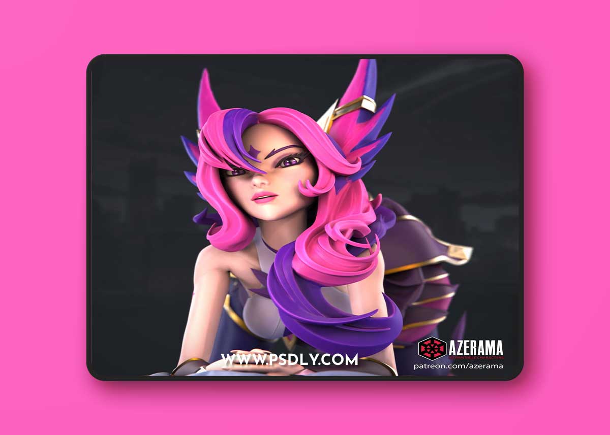 Azerama - Xayah Bundle Standard and NSFW Version – 3D Print Model