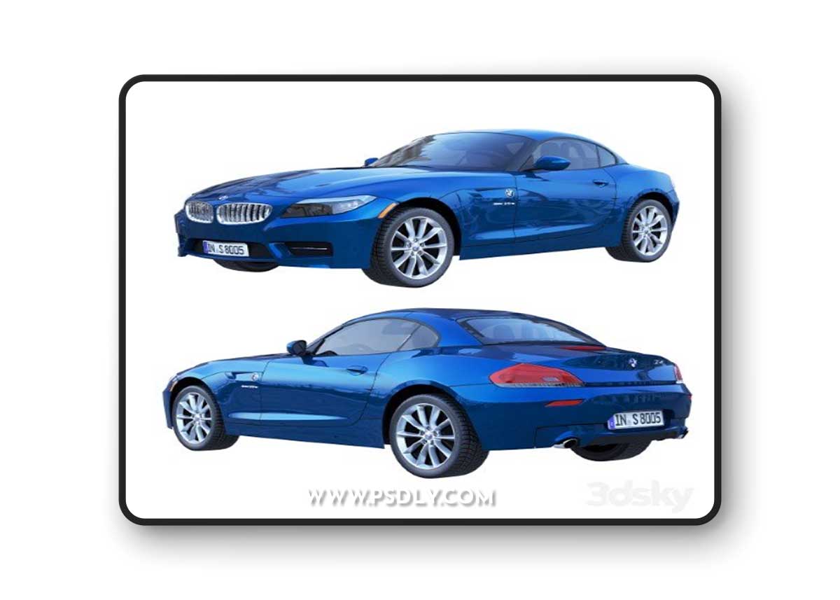 BMW Z4 e89 3D Model