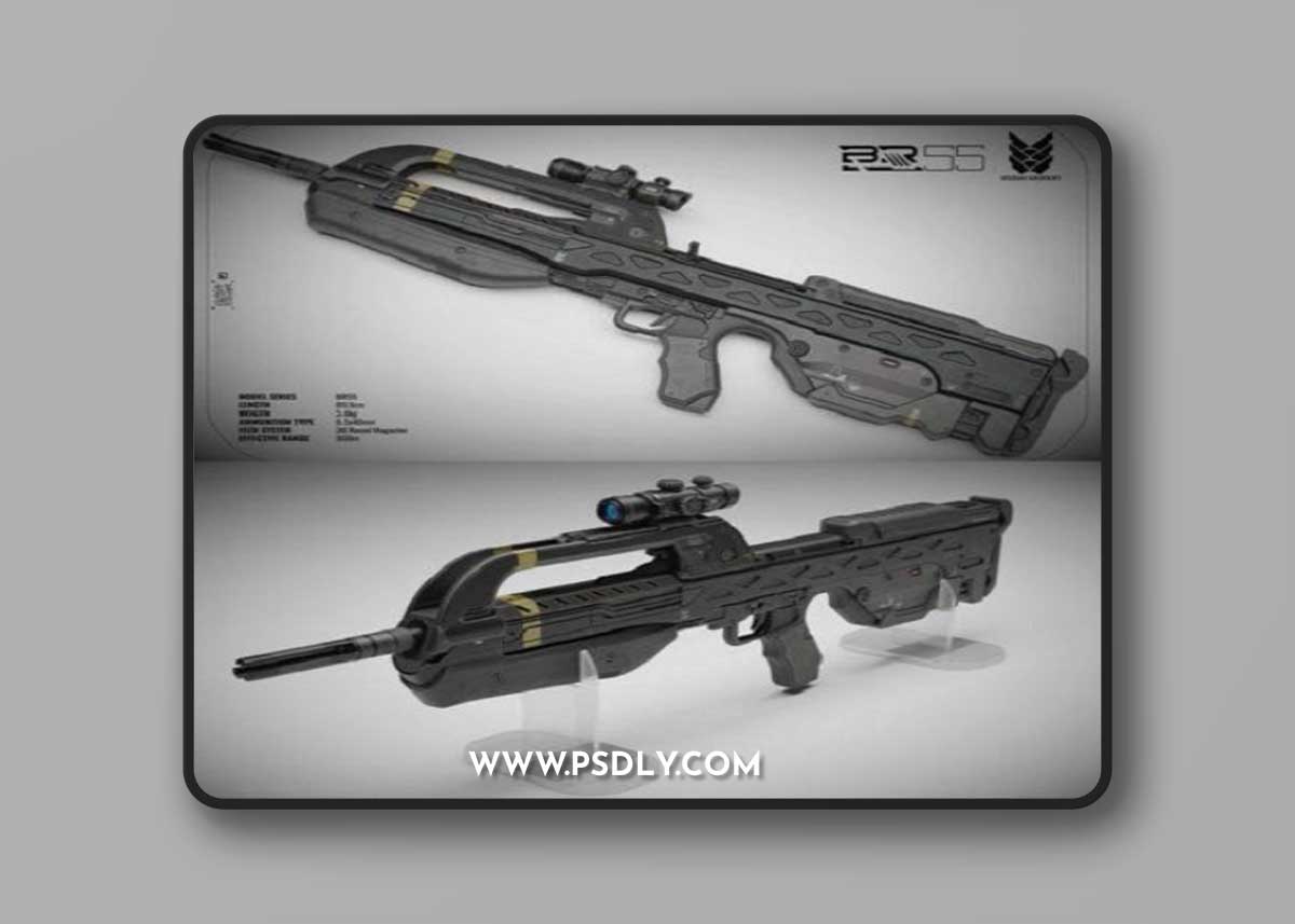 BR55 3D Model