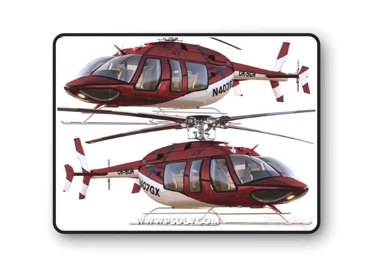 Bell 407 Helicopter
