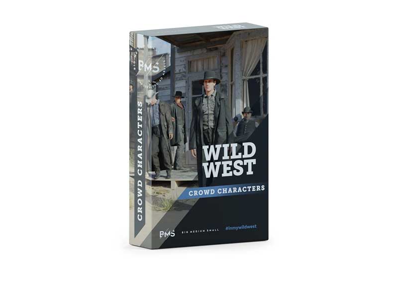 BigMediumSmall - Wild West Collection: Crowd Characters
