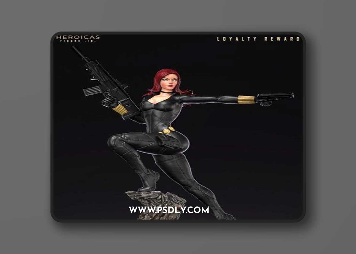 Black Widow – Marvel 3D Print Model