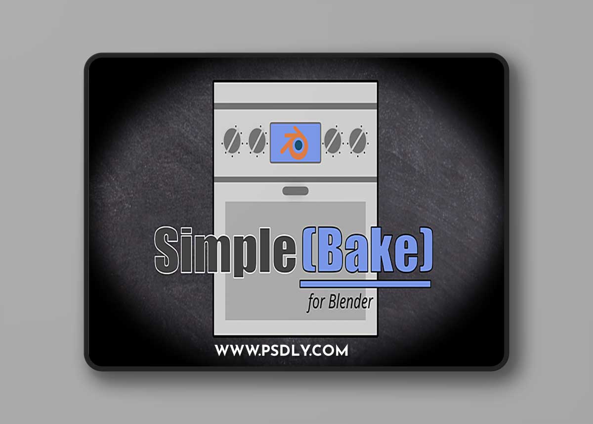 [Blender] SimpleBake 3.2.7 FOR BLENDER 3+