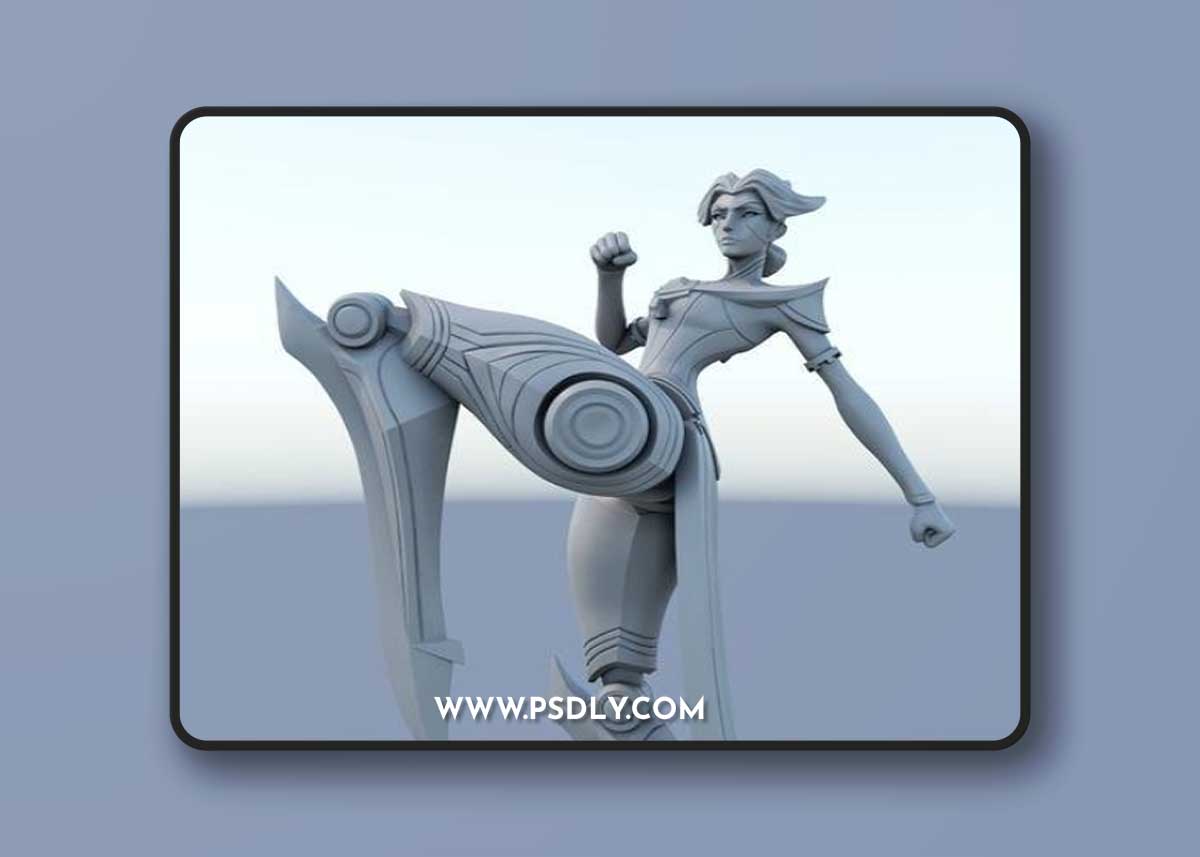 Camille League of Legends – 3D Print Model