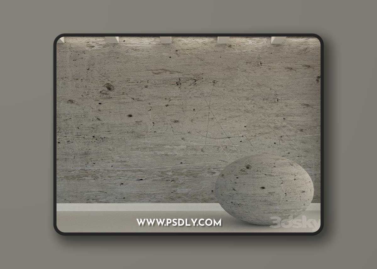 Concrete Wall Old Concrete 173