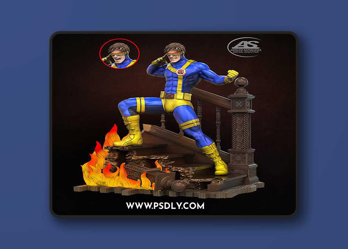 Cyclops X-MEN – 3D Print Model