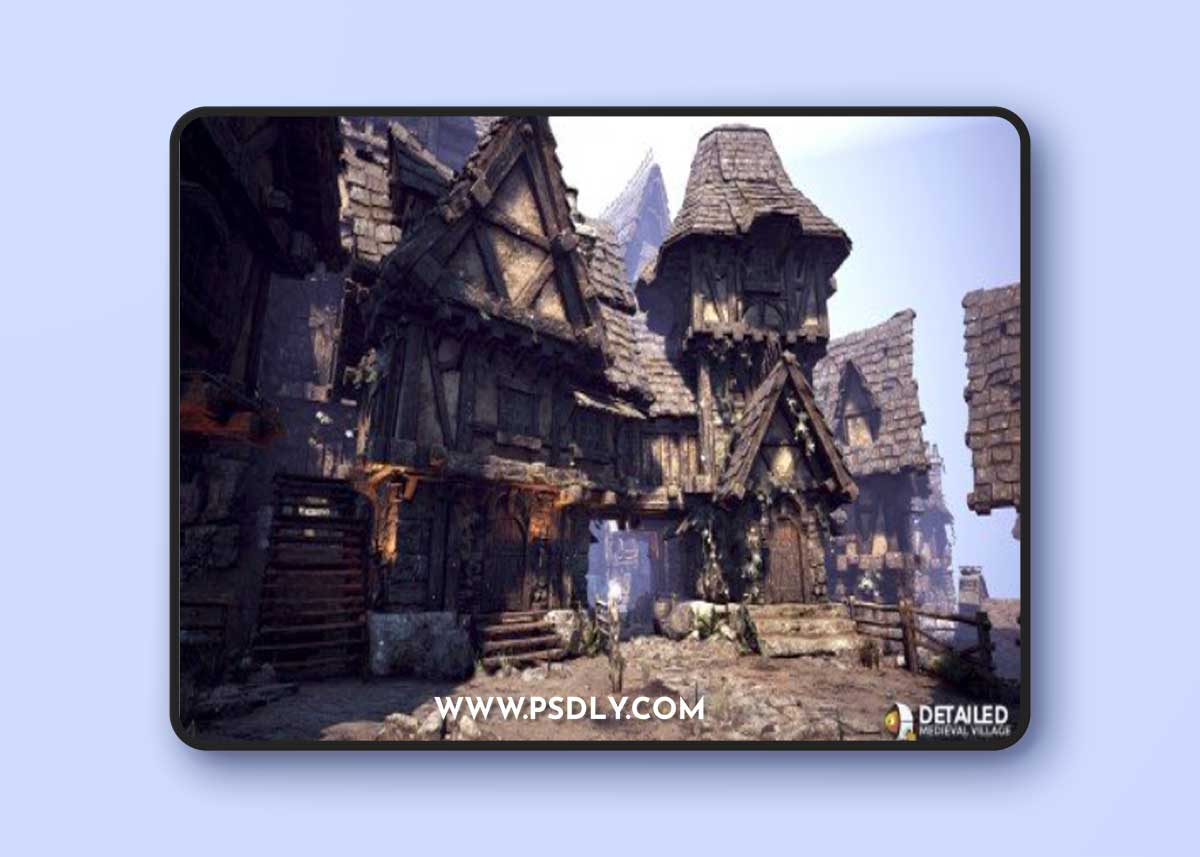 DETAILED - Medieval Village