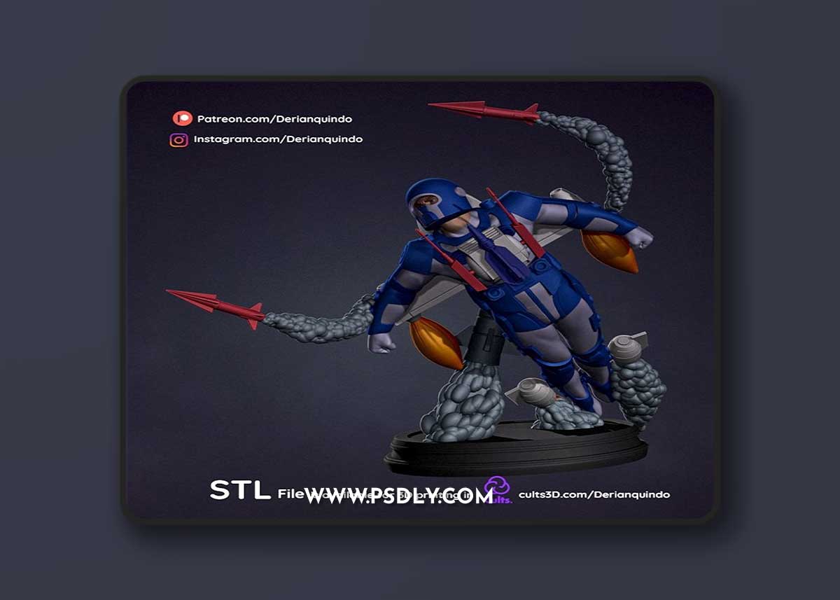 Derian - Ace McCloud – 3D Print Model