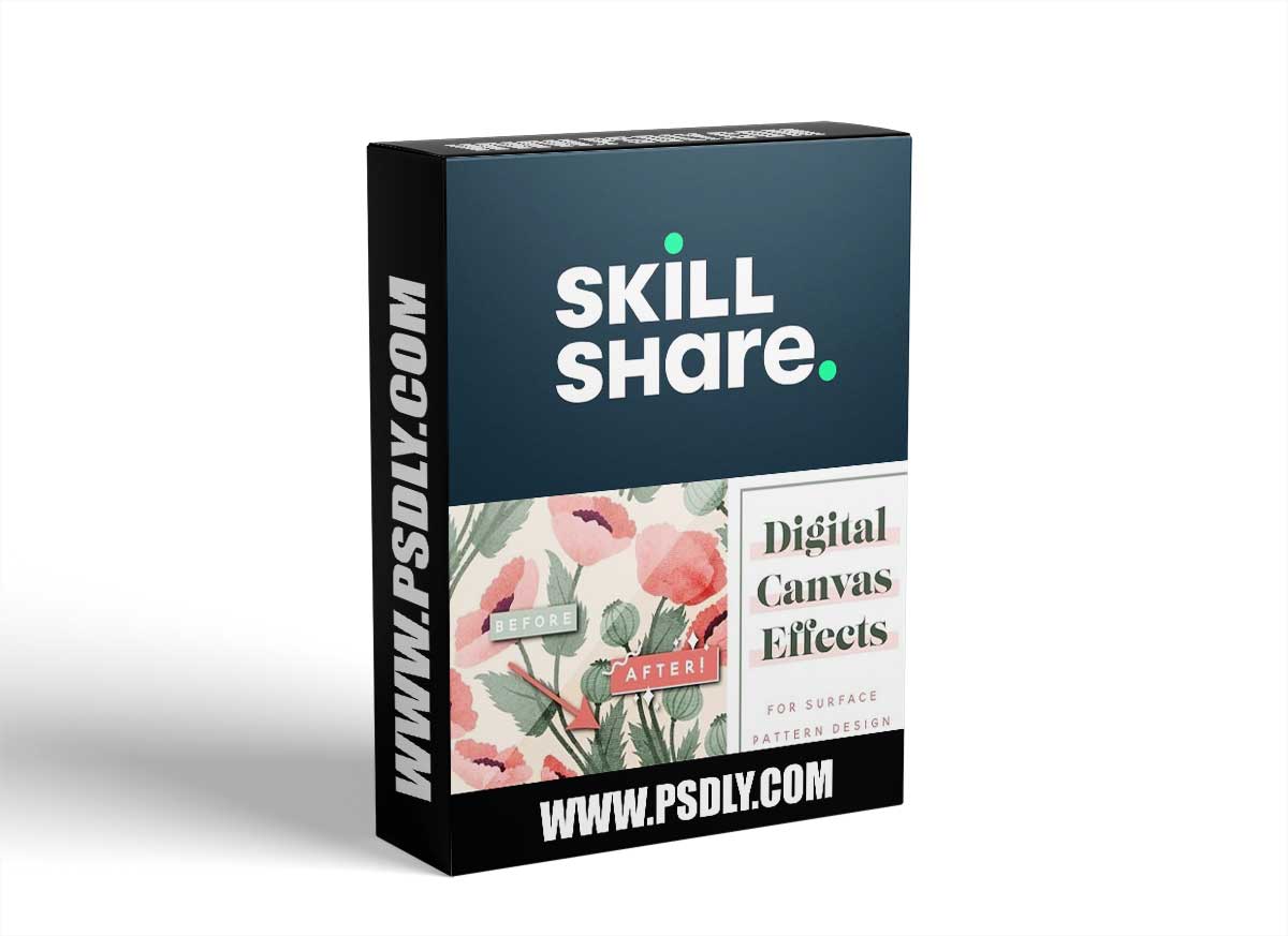 Digital Canvas Effects for Surface Pattern Design
