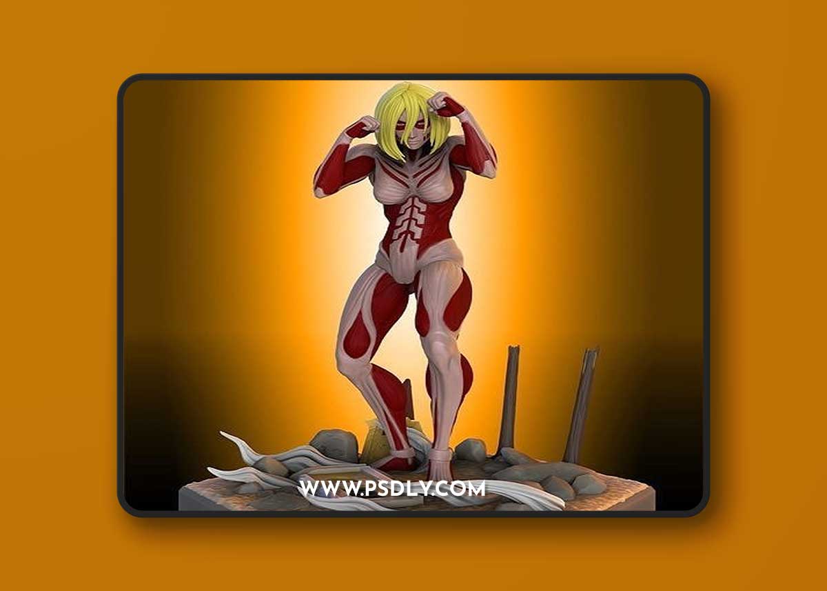 Female Titan – 3D Print Model